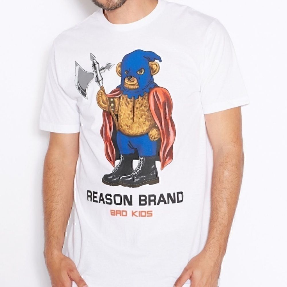 NWT  Reason NYC Knight Bear Doc  Martens Shirt XXL